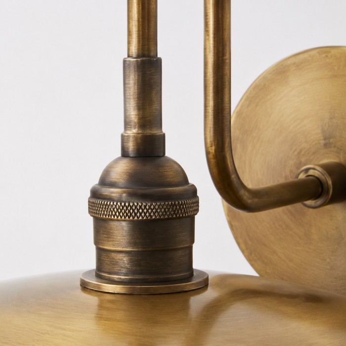 Cantina Antique Brass Wall Lamp HL4499