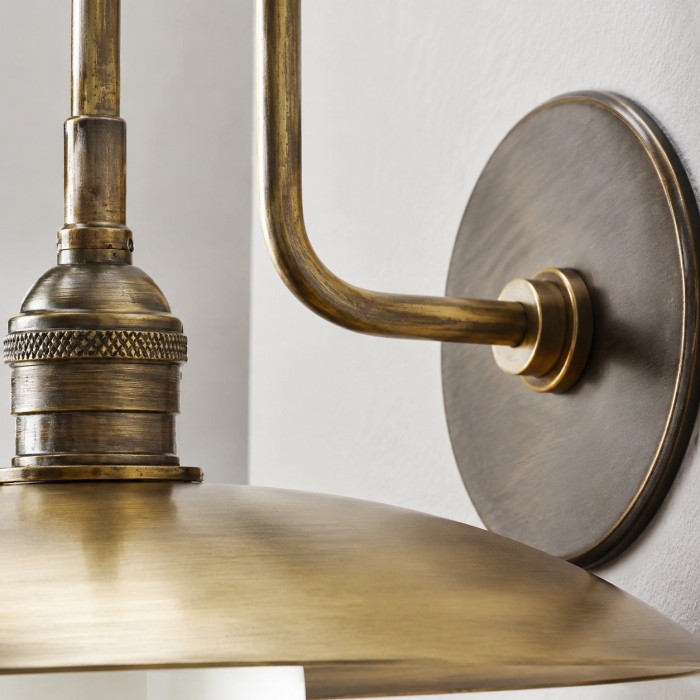 Cantina Antique Brass Wall Lamp HL4499