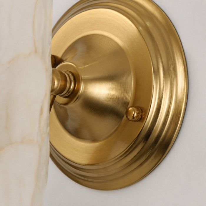 Capiz Shell and Wood Accent Wall Sconce HL4343