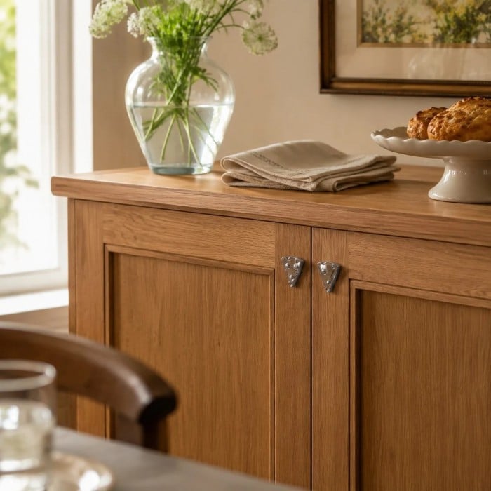 Cheese-Inspired Copper Cabinet Knob HL4627