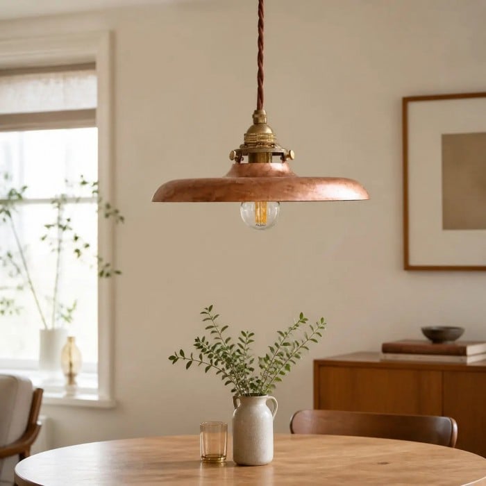 Suspension en métal style industriel vieilli HL4202