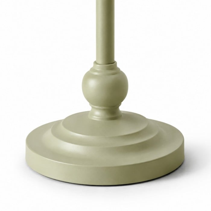 French Country Curved-Arm Floor Lamp HL4415