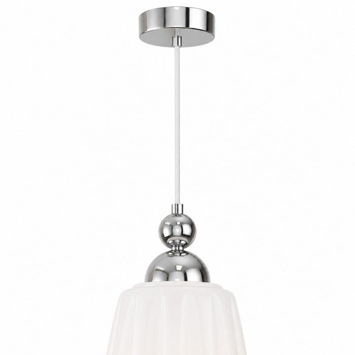 Suspension en céramique festonnée française HL4358