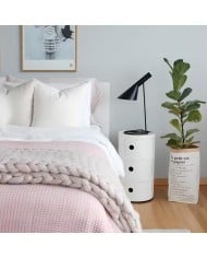 Kreativ Bauhaus Egg Design Sovrumsbordslampa HL200