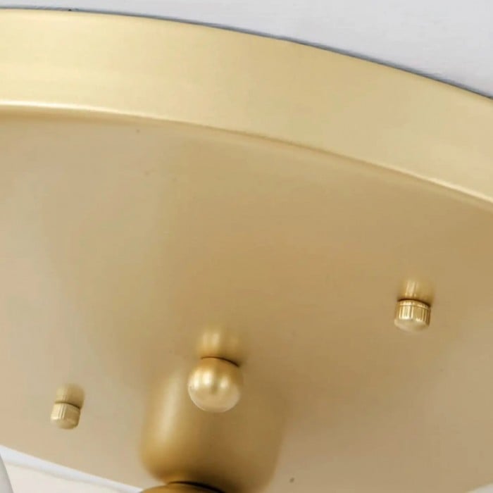 Guldvit glastaklampa HL4271 i infälld design