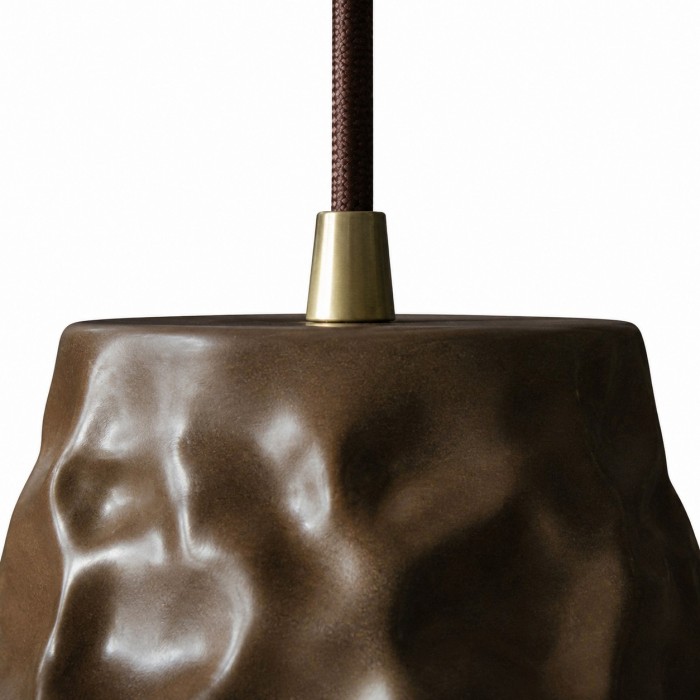 Handgehamerde messing hanglamp voor eetkamers HL4532