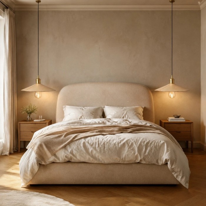 Hand-Stitched Leather Cone Pendant Light HL4561