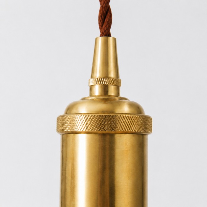 Handcrafted Piglet Leather Pendant Light HL4547