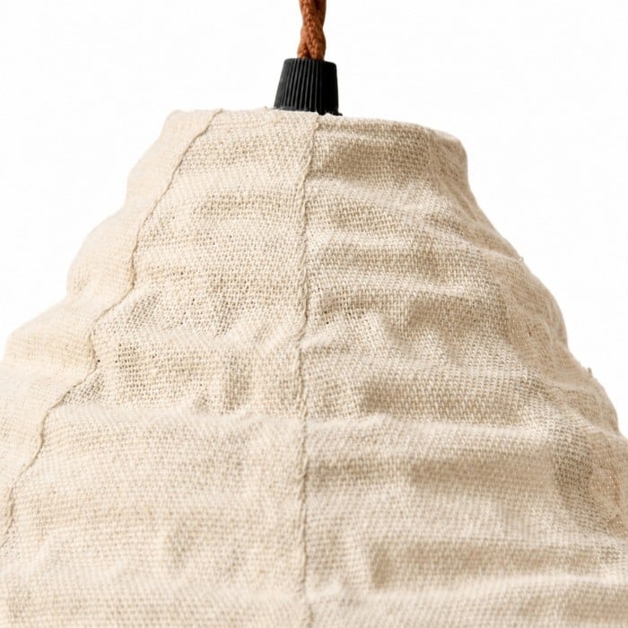 Handcrafted Wabi Sabi Fabric Pendant Lamp HL4420