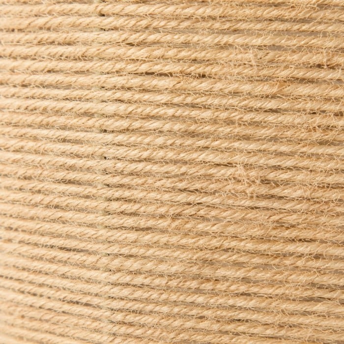 Handgewebte Kugel-Pendelleuchte aus Naturfasern HL4412