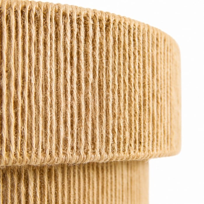 Handgewebte Wabi-Sabi-Stufenpendelleuchte HL4424