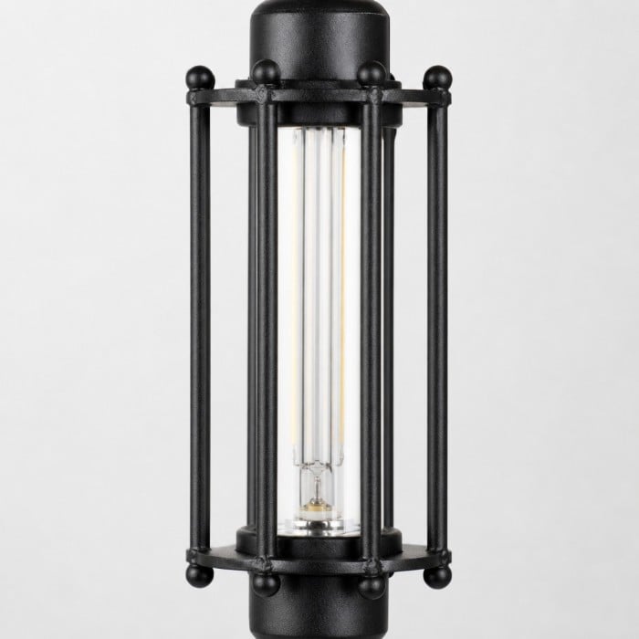 Industrial Tube Glass Wall Sconce HL4311