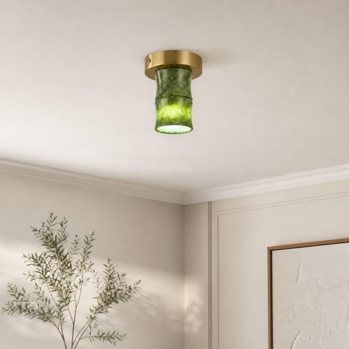 Lámpara de techo empotrada Jade Bamboo HL4318