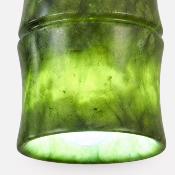 Lámpara de techo empotrada Jade Bamboo HL4318