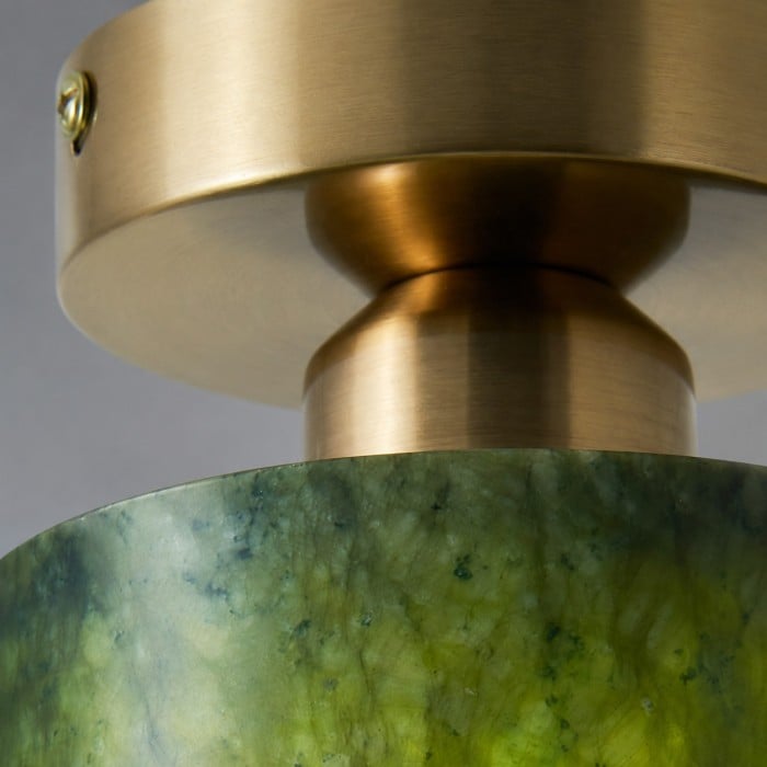 Lámpara de techo de piedra jade HL4348