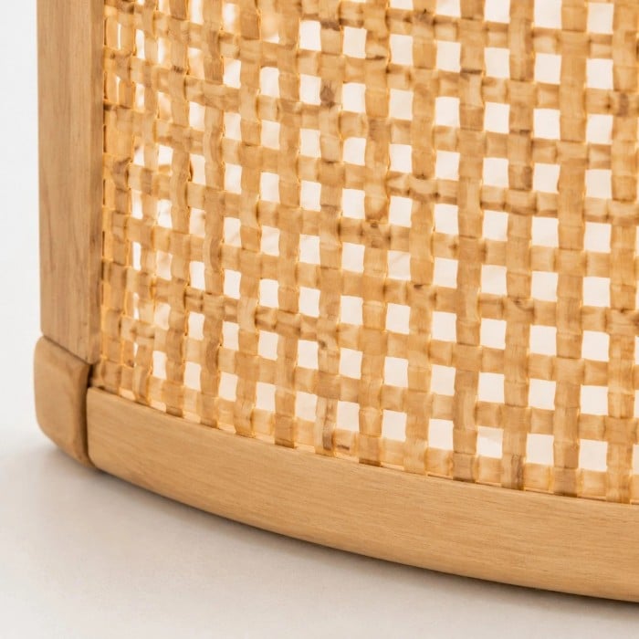 Japanse rotan wandlamp HL4546