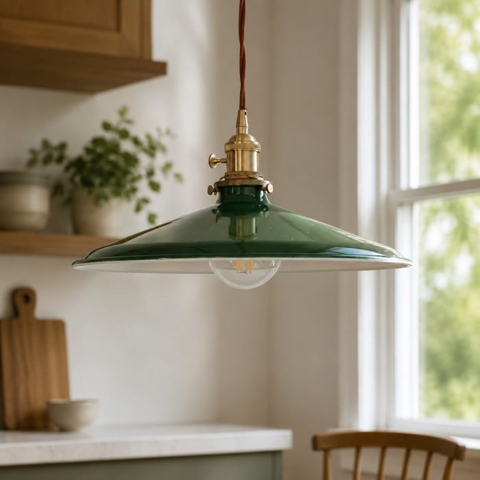 Japanse retro metalen hanglamp HL4335