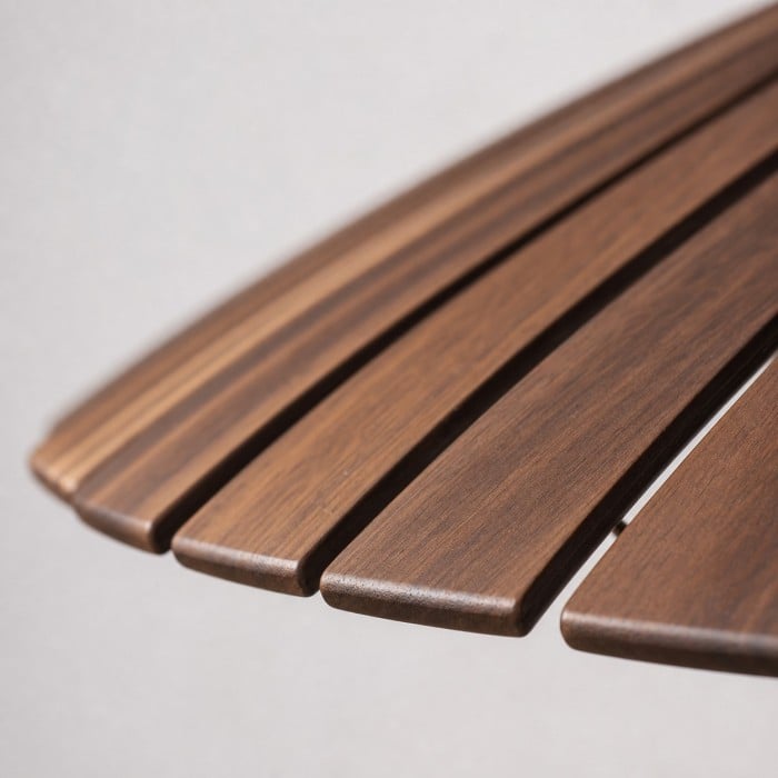 Houten hanglamp uit de Log-serie HL4329