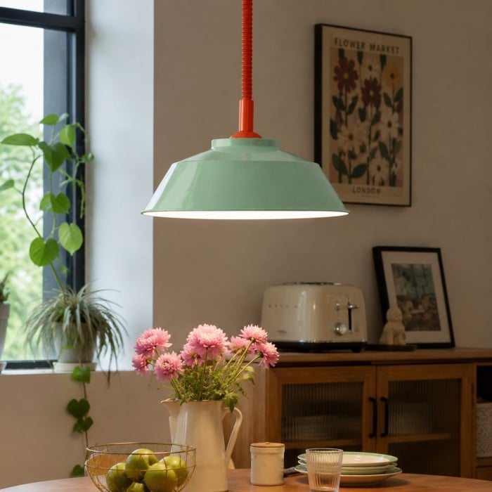 Memphis uittrekbare metalen hanglamp HL4607