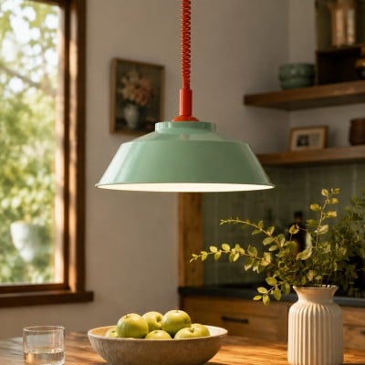Memphis uittrekbare metalen hanglamp HL4607