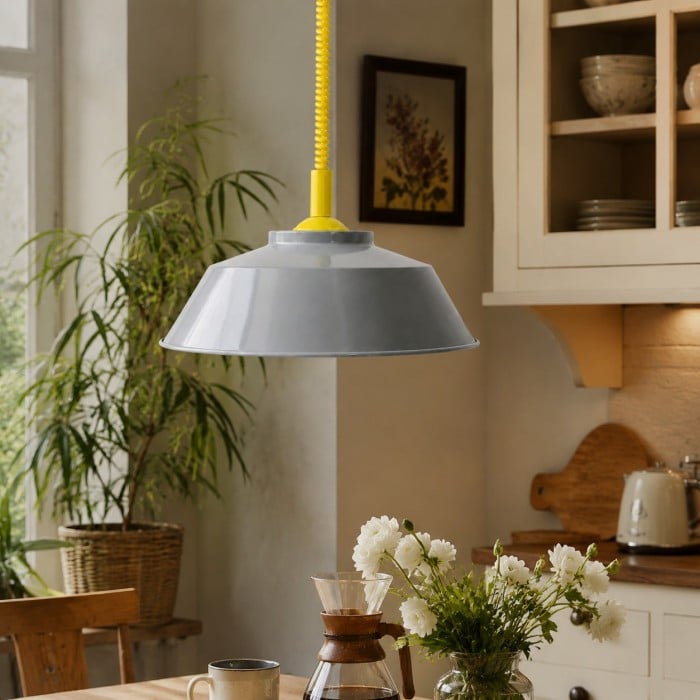 Memphis uittrekbare metalen hanglamp HL4607
