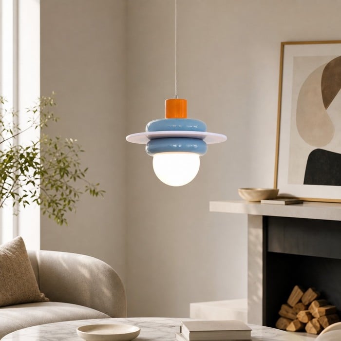 Memphis Sea Salt Blue hanglamp HL4392