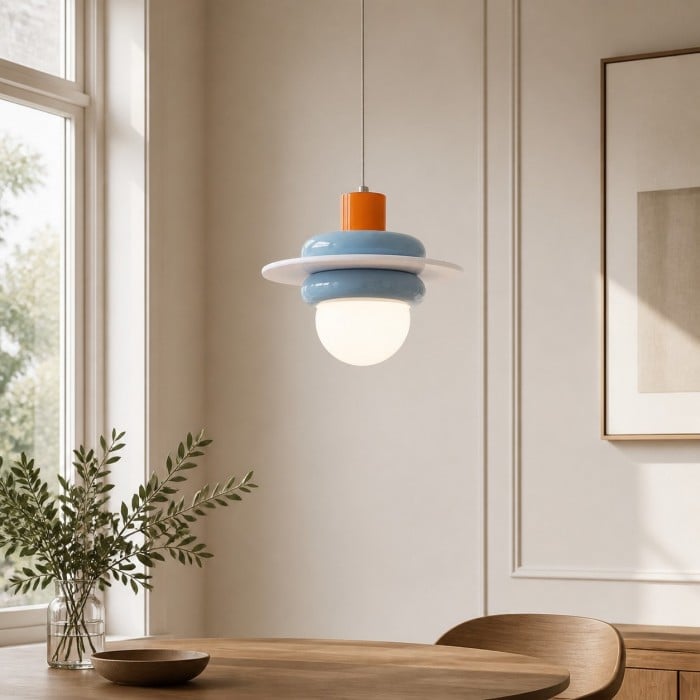 Memphis Sea Salt Blue hanglamp HL4392