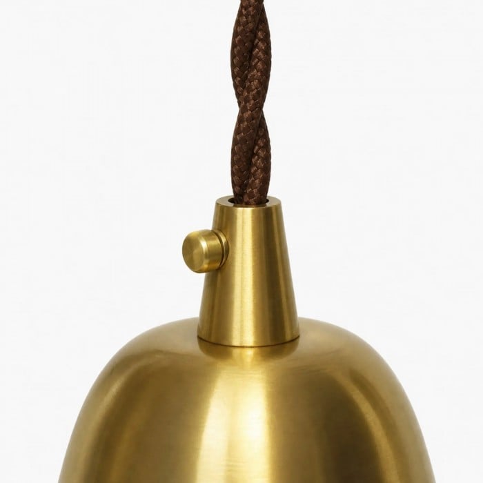 Moderne metalen hanglamp - messing of chroom HL4215