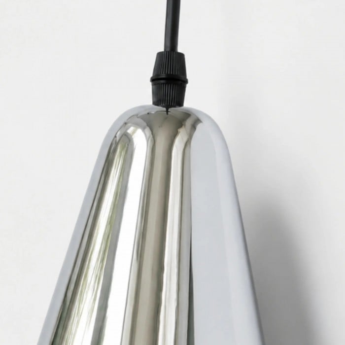 Moderne metalen hanglamp - messing of chroom HL4215