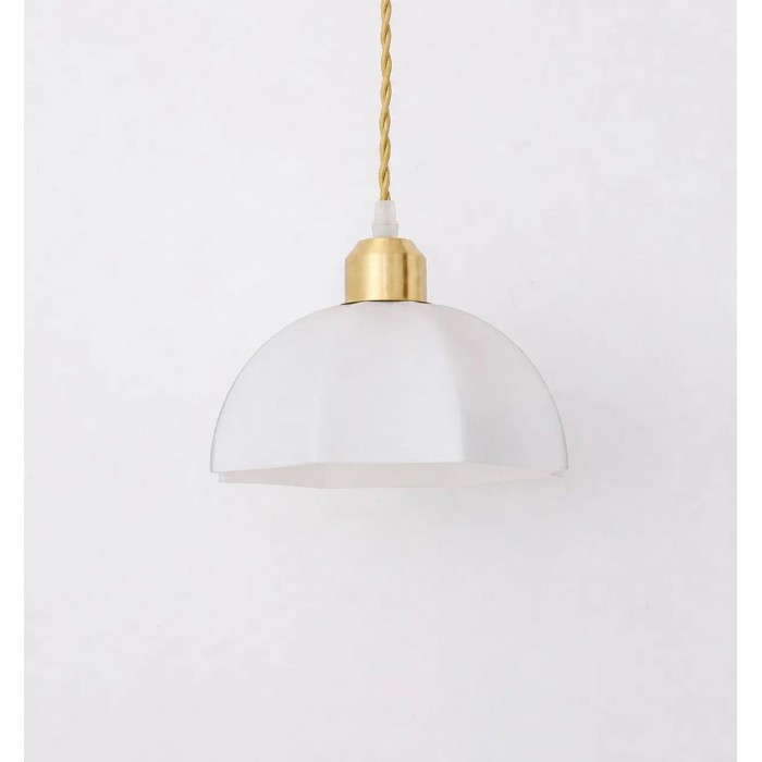 Modern Milk Glass Pendant Light HL4212