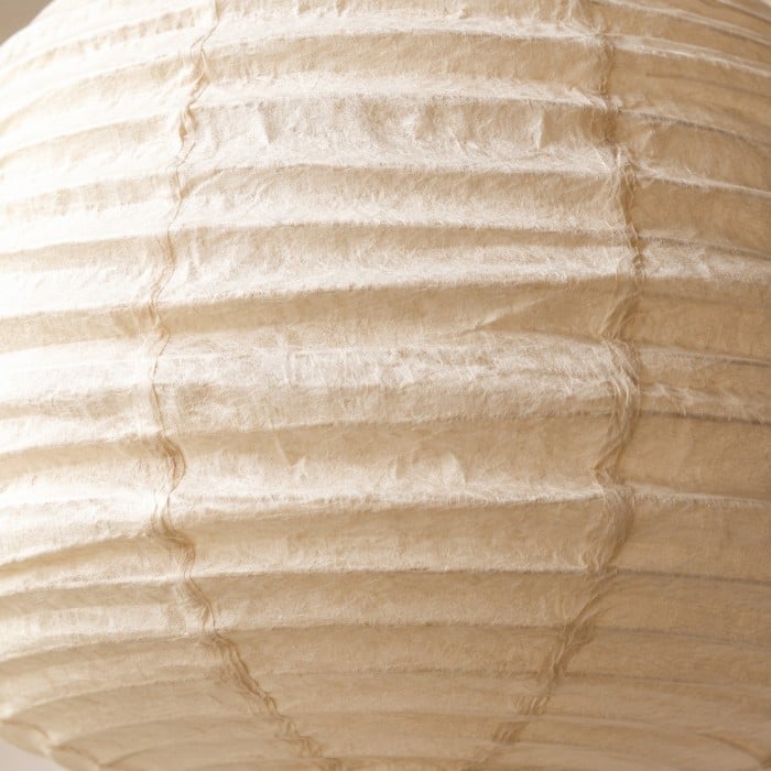Hanglamp HL4423 van natuurlijk linnen in Wabi-Sabi-stijl.