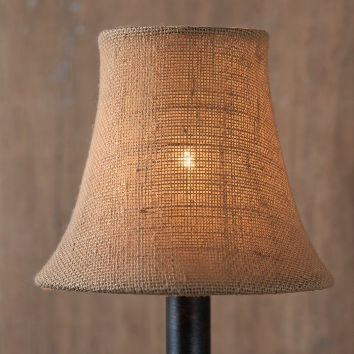 Nordic Iron Wall Sconce with Fabric Shade HL4264