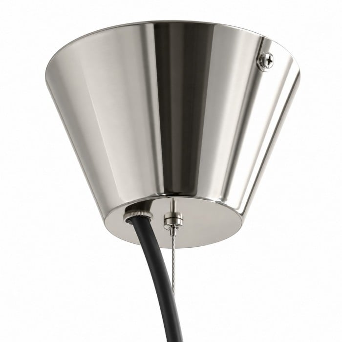 Oranje gelaagde glazen hanglamp HL4307