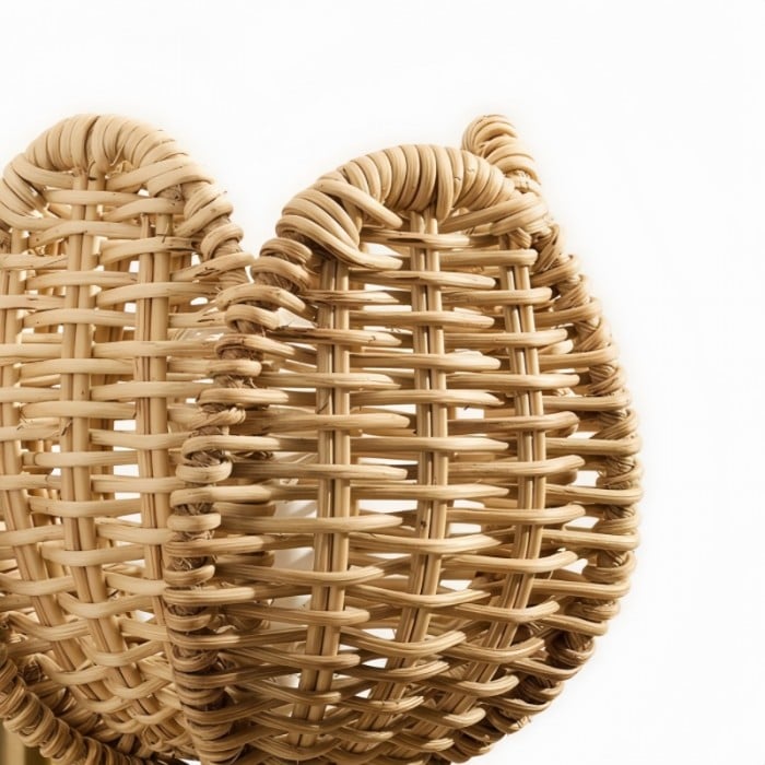 Retro Rattan Petal Wall Lamp HL4630