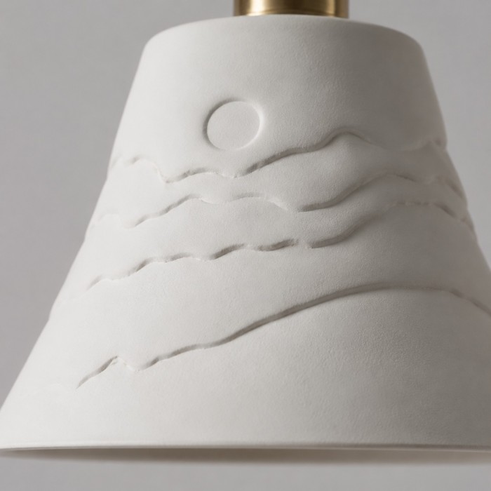 Suspension en céramique Sunset Relief HL4462
