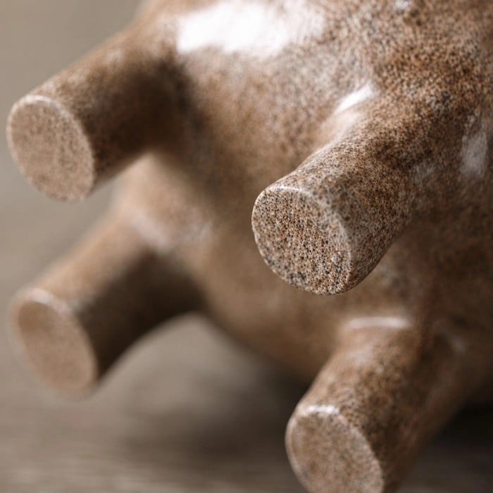 Textured Resin Animal Figurine Shelf Decor HL4614