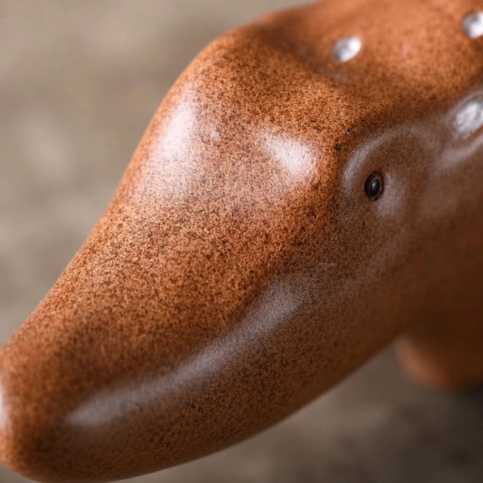 Textured Resin Animal Figurine Shelf Decor HL4614
