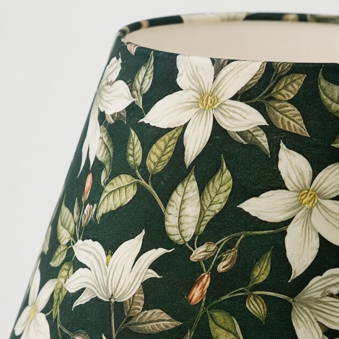 Vintage botanische keramische tafellamp HL4199
