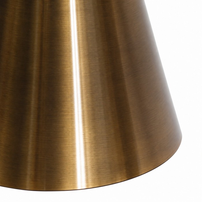 Vintage Brass Adjustable Wall Sconce with Cone and Bell Shade Options HL4276