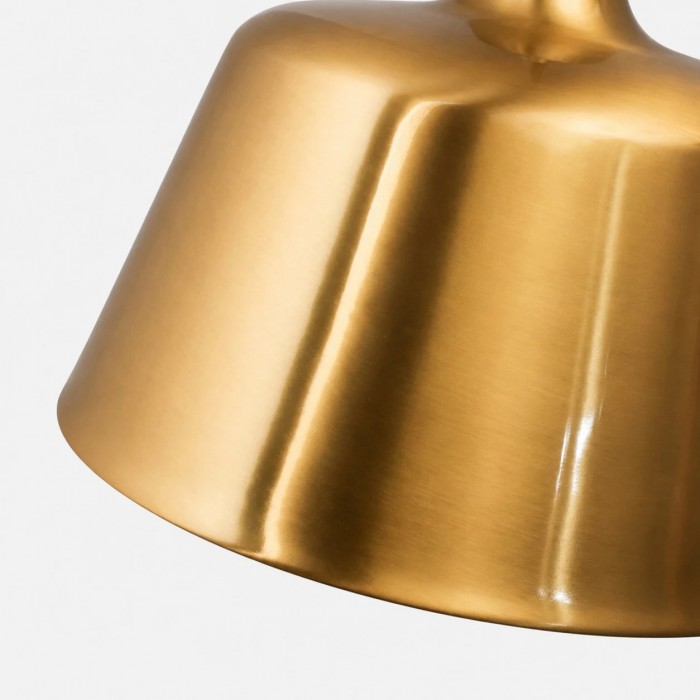Suspension cloche en laiton vintage HL4496