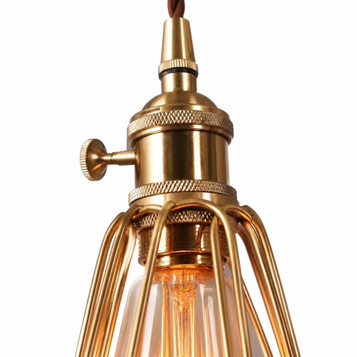 Suspension vintage en laiton HL4484