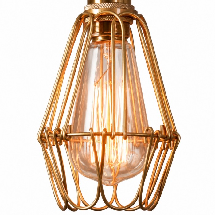 Suspension vintage en laiton HL4484