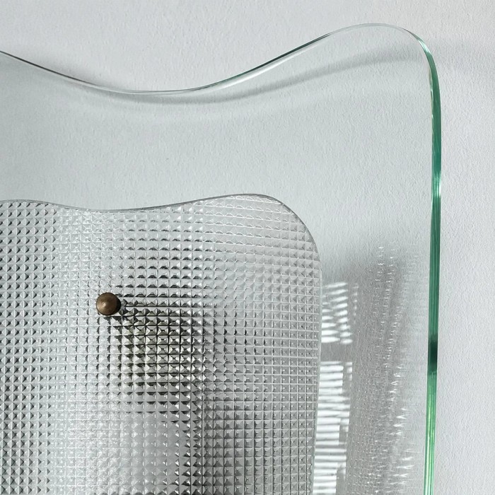 Aplique de pared vintage de cristal transparente para dormitorio, comedor y pasillo HL4608