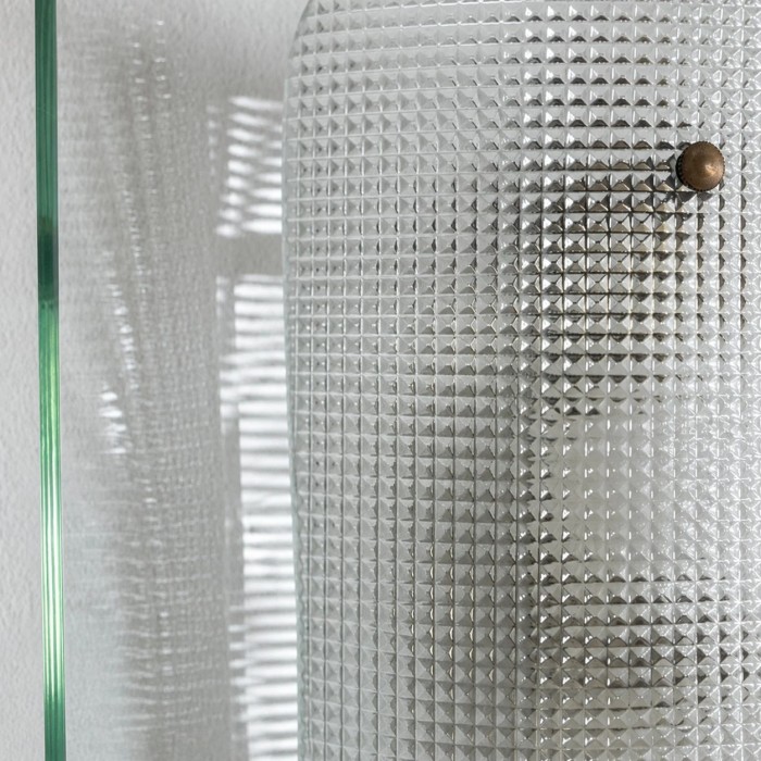 Aplique de pared vintage de cristal transparente para dormitorio, comedor y pasillo HL4608