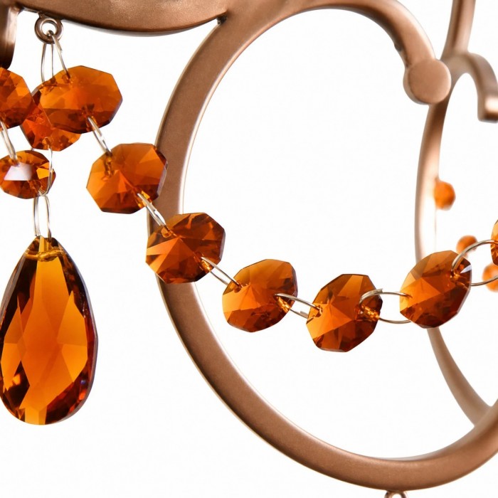 Suspension lanterne en cristal vintage HL4203