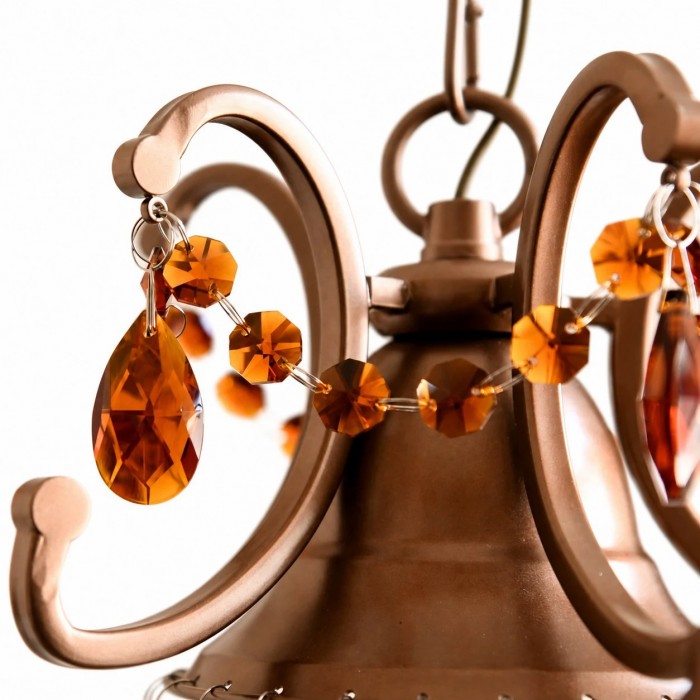 Suspension lanterne en cristal vintage HL4203