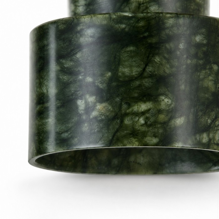 Lámpara de techo empotrada Vintage Green Jade HL4295