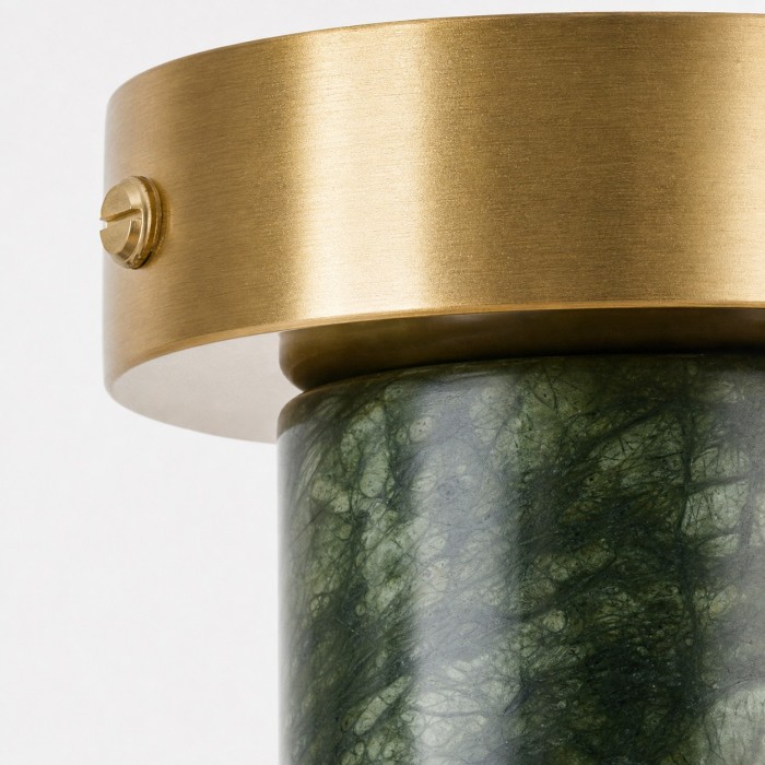 Lámpara de techo empotrada Vintage Green Jade HL4295