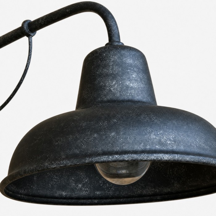 Kinkiet zewnętrzny z metalu w stylu vintage HL4300