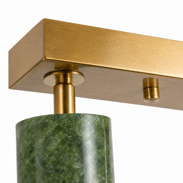 Lámpara de techo empotrada Vintage Natural Jade HL4316